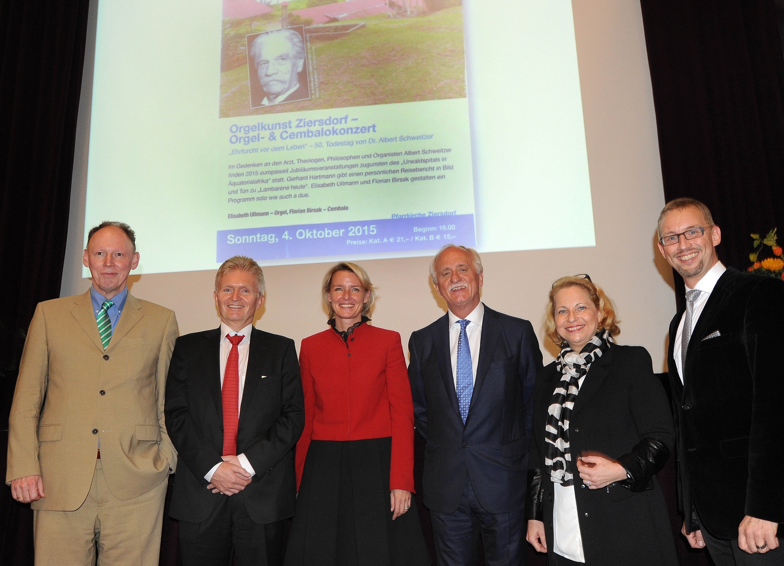 Symposium im Konzerthaus Weinviertel: Hans Eckel, Wolfgang Gst&ouml;ttner, Berit Schneider-Stickler, Wolfgang Bigenzahn, Doris-Maria Denk-Linnert, Michael Fuchs