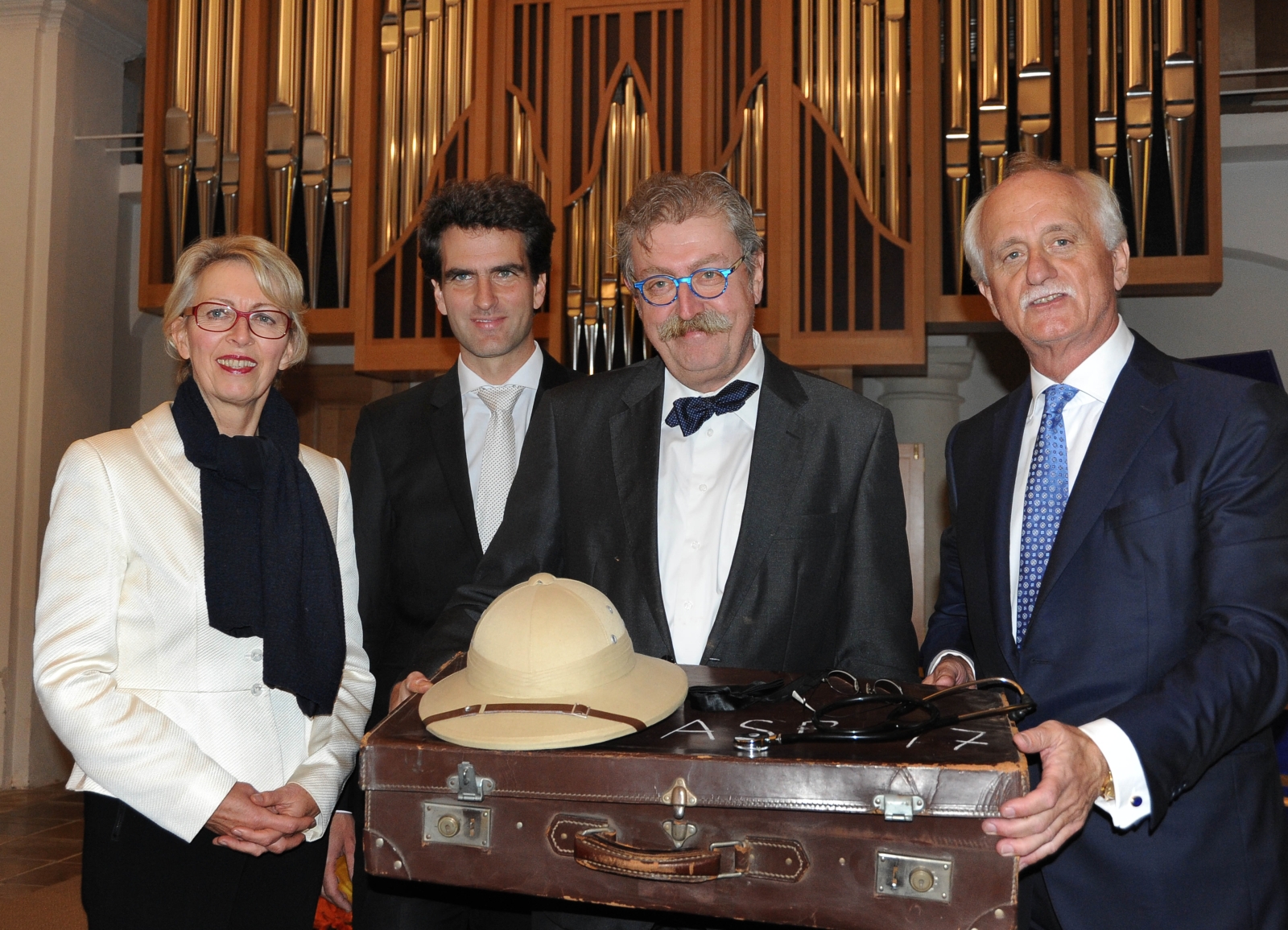 Konzert in der Pfarrkirche Ziersdorf: Elisabeth Ullmann, Florian Birsak, Gerhard Hartmann, Wolfgang Bigenzahn